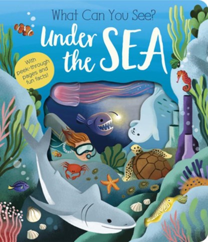 What Can You See? Under the Sea: With Peek-Through Pages and Fun Facts!, Molly Littleboy - Gebonden - 9781664351110