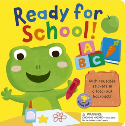 Ready for School!: With Reusable Stickers in a Fold-Out School Bag!, Sophie Aggett - Gebonden - 9781664351844