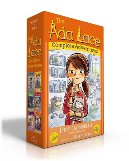 The ADA Lace Complete Adventures (Boxed Set): ADA Lace, on the Case; ADA Lace Sees Red; ADA Lace, Take Me to Your Leader; ADA Lace and the Impossible, Emily Calandrelli - Paperback - 9781665942904