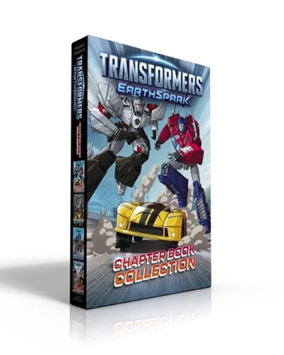 Transformers Earthspark Chapter Book Collection (Boxed Set): Optimus Prime and Megatron's Racetrack Recon!; The Terrans Cook Up Some Mischief!; May th, Ryder Windham - Paperback - 9781665960243