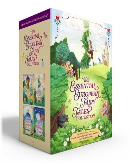The Essential European Fairy Tales Collection (Boxed Set), Jacob Grimm ; Wilhelm Grimm ; Joseph Jacobs ; Hans Christian Andersen - Gebonden - 9781665975384