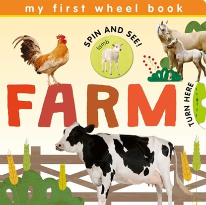My First Wheel Books: Farm, Patricia Hegarty - Gebonden - 9781667200125