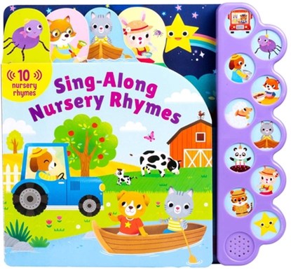 10-Button Sounds: Sing-Along Nursery Rhymes, Yi-Hsuan Wu - Gebonden - 9781667200897