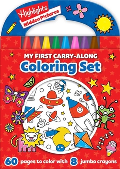 Highlights: My First Hidden Pictures Carry-Along Coloring Set, Delaney Foerster - Paperback - 9781667205953
