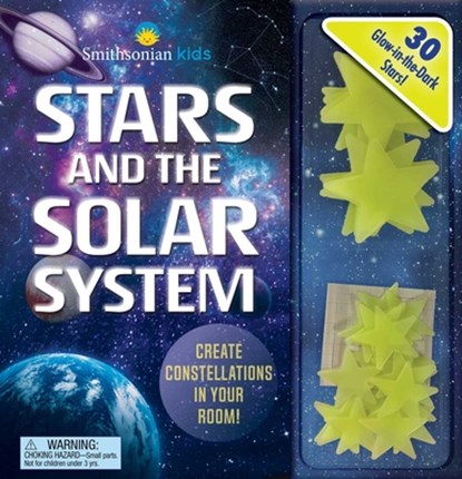 Smithsonian Kids: Stars and the Solar System: 30 Glow-In-The-Dark Stars!, Courtney Acampora - Gebonden - 9781667206233