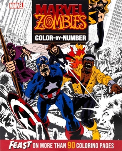 Marvel Zombies Color-By-Number, Editors of Thunder Bay Press - Paperback - 9781667207759