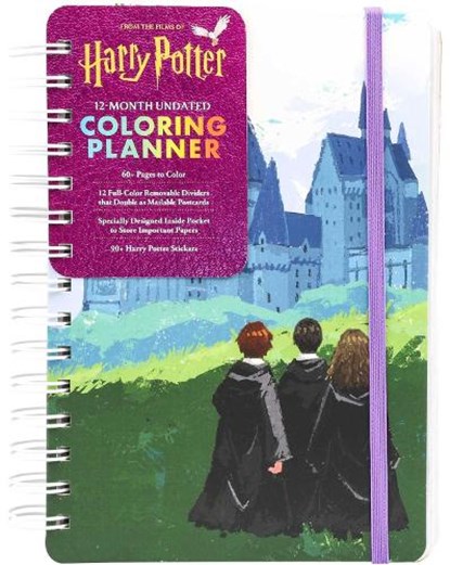 Harry Potter 12-Month Undated Coloring Planner, Editors of Thunder Bay Press - Gebonden - 9781667210605