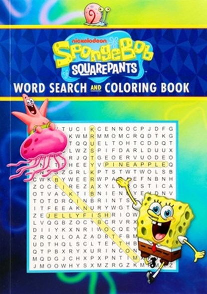 Spongebob Squarepants Word Search and Coloring Book, Editors of Thunder Bay Press - Paperback - 9781667210933