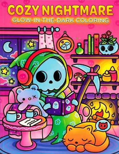 Cozy Nightmare Glow-in-the-Dark Coloring, Editors of Thunder Bay Press - Paperback - 9781667211305