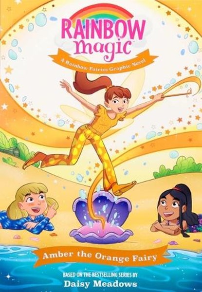 Rainbow Magic Rainbow Fairies #2: Amber the Orange Fairy Graphic Novel, Daisy Meadows - Paperback - 9781667211695