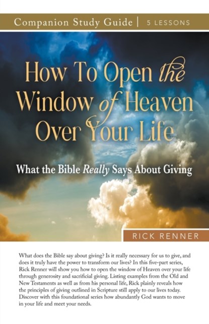 How to Open the Window of Heaven Over Your Life Study Guide, Rick Renner - Paperback - 9781667500232