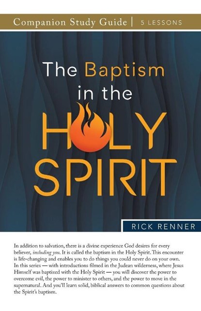 The Baptism in the Holy Spirit Study Guide, Rick Renner - Paperback - 9781667513683
