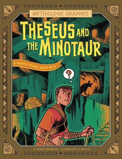 Theseus and the Minotaur: A Modern Graphic Greek Myth, Jessica Gunderson - Gebonden - 9781669059066