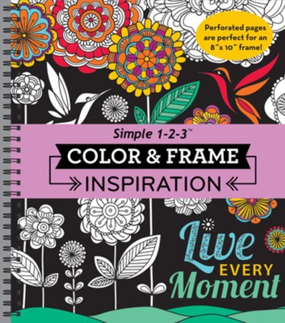 Color & Frame - Inspiration (Adult Coloring Book), New Seasons - Paperback - 9781680221848