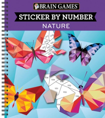 BRAIN GAMES - STICKER BY NUMBE, Publications International Ltd ; New Seasons ; Brain Games - Paperback - 9781680229011