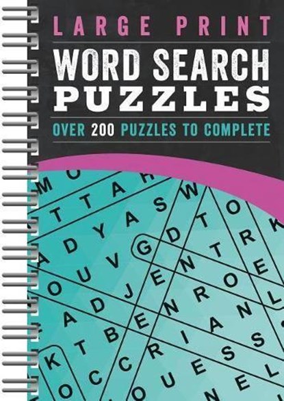 LP WORD SEARCH PUZZLES TEAL -L, Parragon Books - Gebonden - 9781680524871