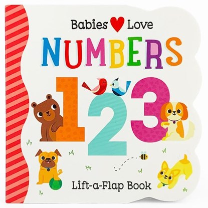 BABIES LOVE NUMBERS-LIFT FLAP, Rose Nestling - Gebonden - 9781680527803