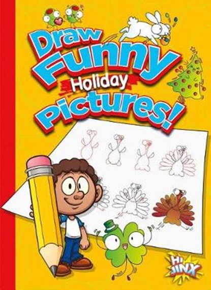 Draw Funny Holiday Pictures!, COLINS,  Luke - Gebonden - 9781680729498