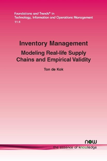 Inventory Management, Ton de Kok - Paperback - 9781680834161