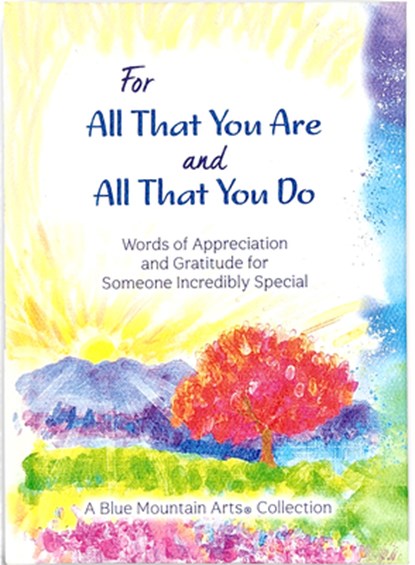 For All That You Are and All That You Do, Blue Mountain Arts - Gebonden - 9781680885033
