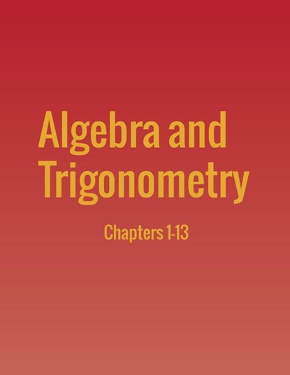 Algebra and Trigonometry, Jay Abramson - Paperback - 9781680920734