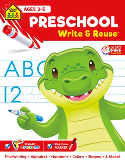 School Zone Preschool Write &, School Zone - Paperback - 9781681472812