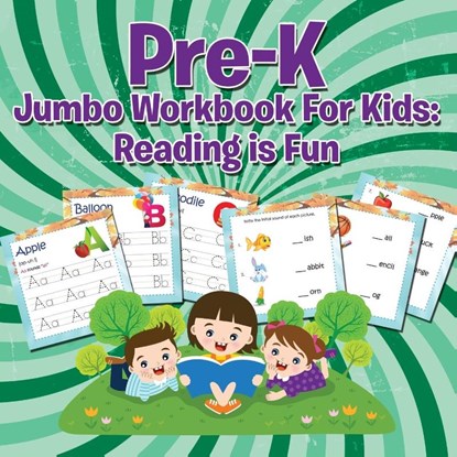 Pre-K Jumbo Workbook For Kids, Speedy Publishing LLC - Paperback - 9781681855516