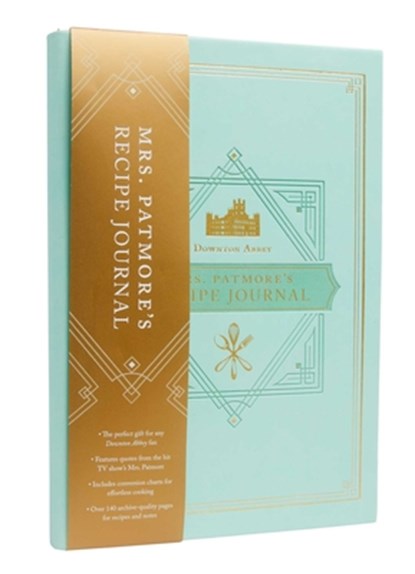 The Official Downton Abbey Mrs. Patmore's Recipe Journal, Weldon Owen - Paperback - 9781681885810