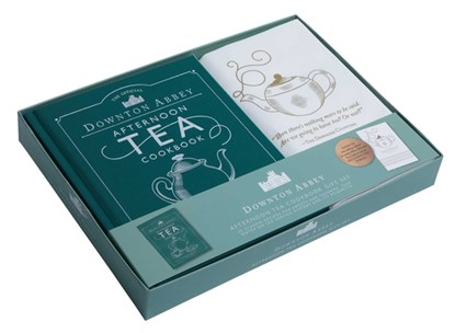 The Official Downton Abbey Afternoon Tea Cookbook Gift Set [Book ] Tea Towel], Downton Abbey - Paperback - 9781681888538