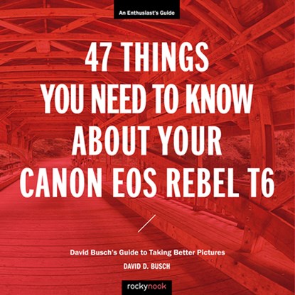 47 Things You Need to Know About Your Canon EOS Rebel T6, David D. Busch - Paperback - 9781681984360