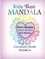 Kids Basic Mandala Coloring Book - Color Your World - 9781682121887