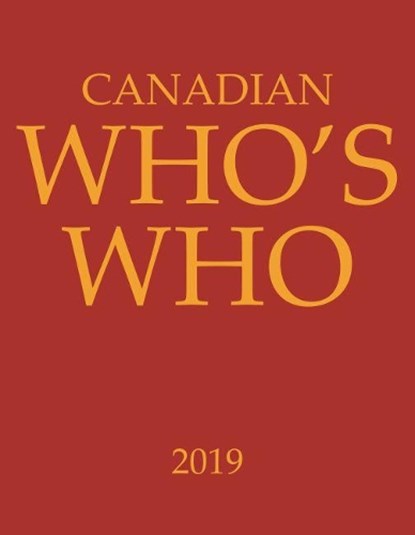Canadian Who's Who, 2019, niet bekend - Gebonden - 9781682178362