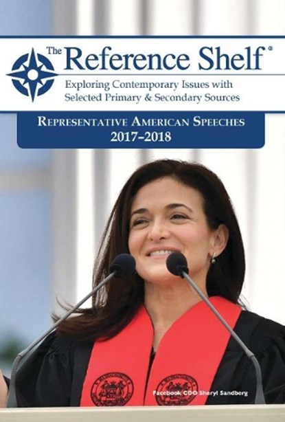 Representative American Speeches, 2017-2018, HW Wilson - Paperback - 9781682178690