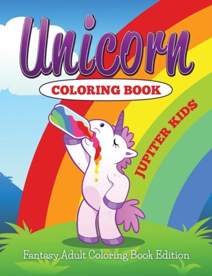 Unicorn Coloring Book, Jupiter Kids - Paperback - 9781682600221