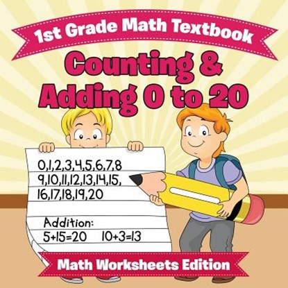 1st Grade Math Textbook, Baby Professor - Paperback - 9781682808054