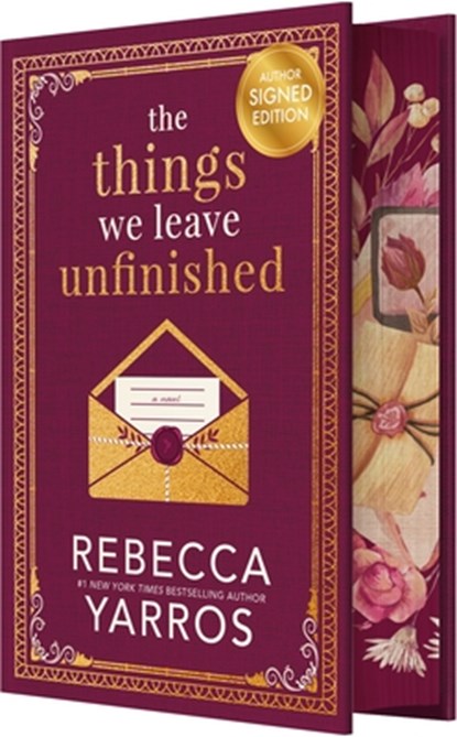 The Things We Leave Unfinished (Signed), Rebecca Yarros - Gebonden - 9781682816318