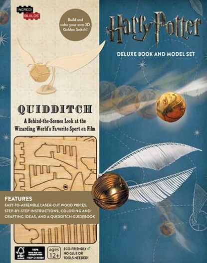 Incredibuilds: harry potter - quidditch, jody revenson - Gebonden - 9781682980064
