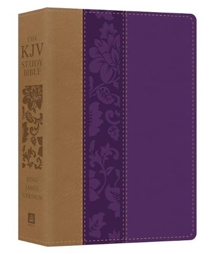KJV STUDY BIBLE - LP VIOLET FL, Barbour Bibles - Paperback - 9781683228448