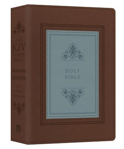The KJV Study Bible - Large Print - Indexed [teal Inlay], Barbour Bibles - Gebonden - 9781683228455