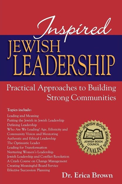 Inspired Jewish Leadership, Dr. Erica Brown - Paperback - 9781683361299