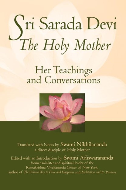 Sri Sarada Devi, The Holy Mother, Swami Nikhilananda - Paperback - 9781683363194