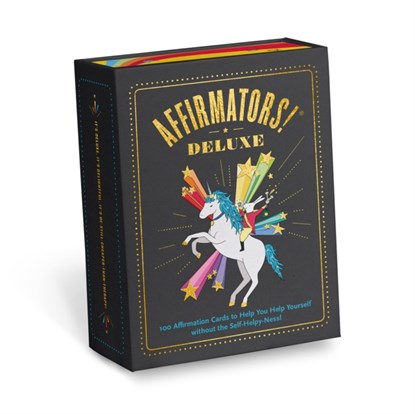 Knock Knock Affirmators! Deluxe Deck: 100 Affirmation Cards, suzi barrett - Losbladig Paperback - 9781683493594