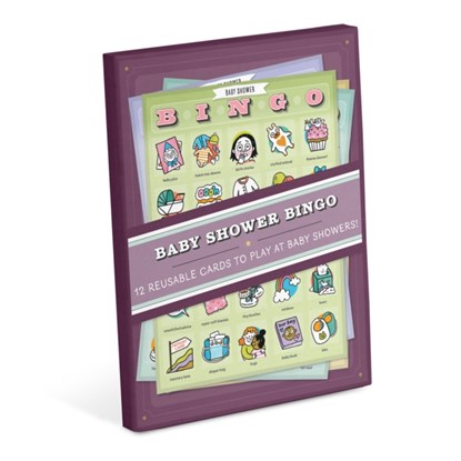 Knock Knock Baby Shower Bingo, 12 Reusable Cards for WFH Calls, Knock Knock - Losbladig - 9781683493815