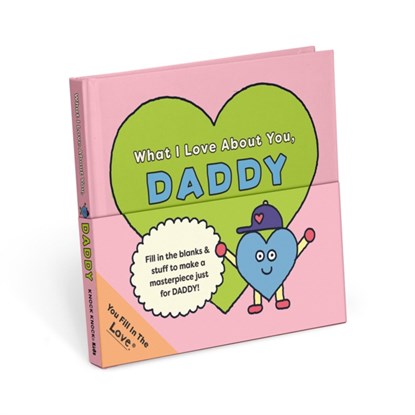 Knock Knock Kids Daddy Fill in the Love Journal, Knock Knock Kids - Gebonden - 9781683494997