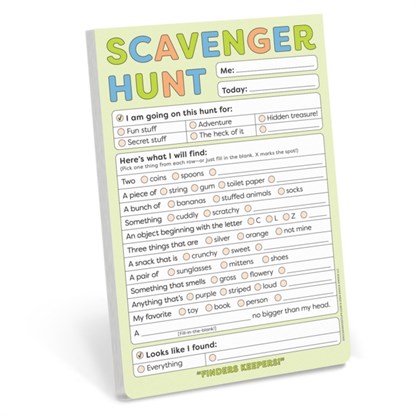 Knock Knock Kids Scavenger Hunt Playtime Pads, Knock Knock Kids - Gebonden - 9781683495024