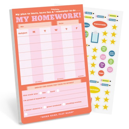 Knock Knock Kids Homework Stuff Can-Do Pads, Knock Knock Kids - Gebonden - 9781683495284