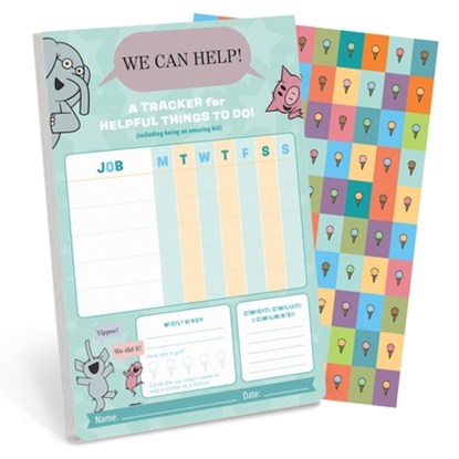 We Can Help!: An Elephant & Piggie Can-Do Chart, Mo Willems Workshop - Gebonden - 9781683496021