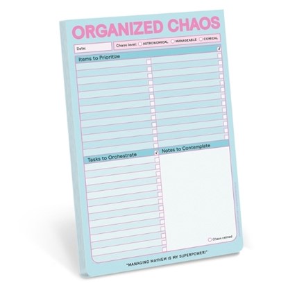 Organized Chaos Knock Knock Pad, Knock Knock - Paperback - 9781683496137