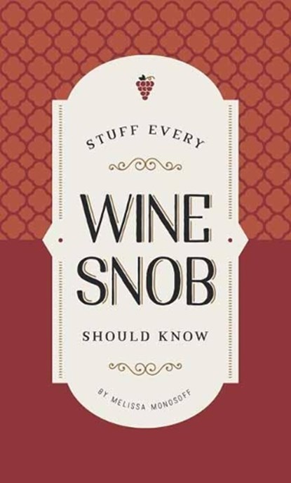 Stuff Every Wine Snob Should Know, Melissa Monosoff - Gebonden - 9781683690191