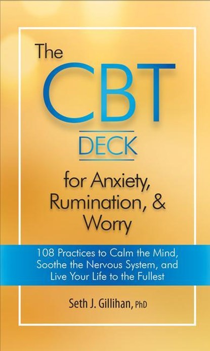 CBT DECK FOR ANXIETY RUMINATIO, Seth J. Gillihan - Paperback - 9781683733096